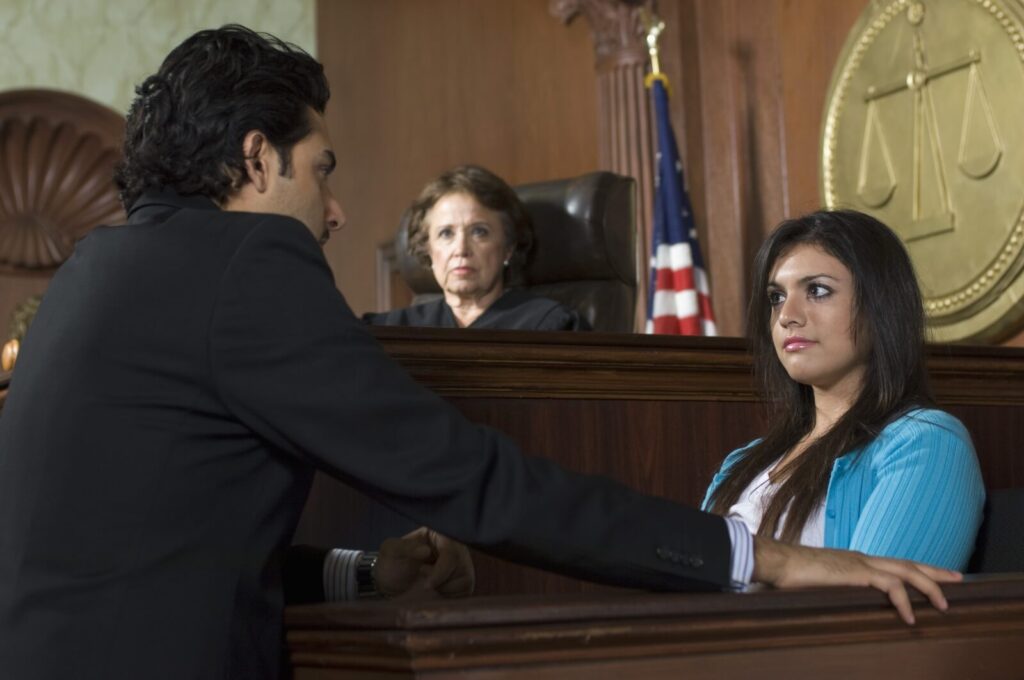 Attorney confronts lying plaintiff