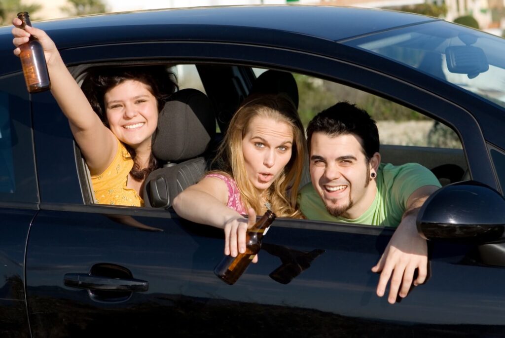 teenagers drink and drive